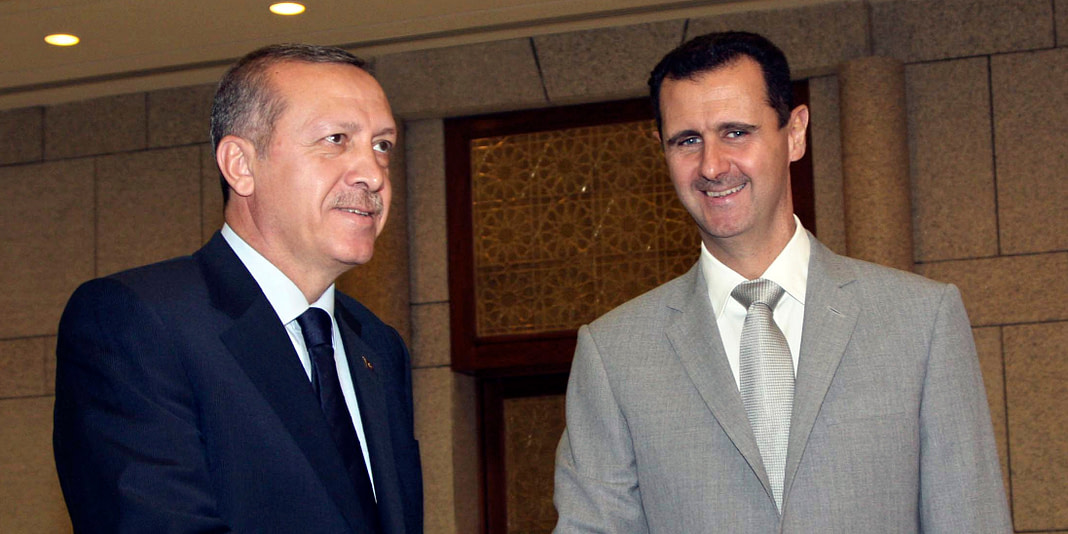 Bashar Assad, Recep Tayyip Erdogan