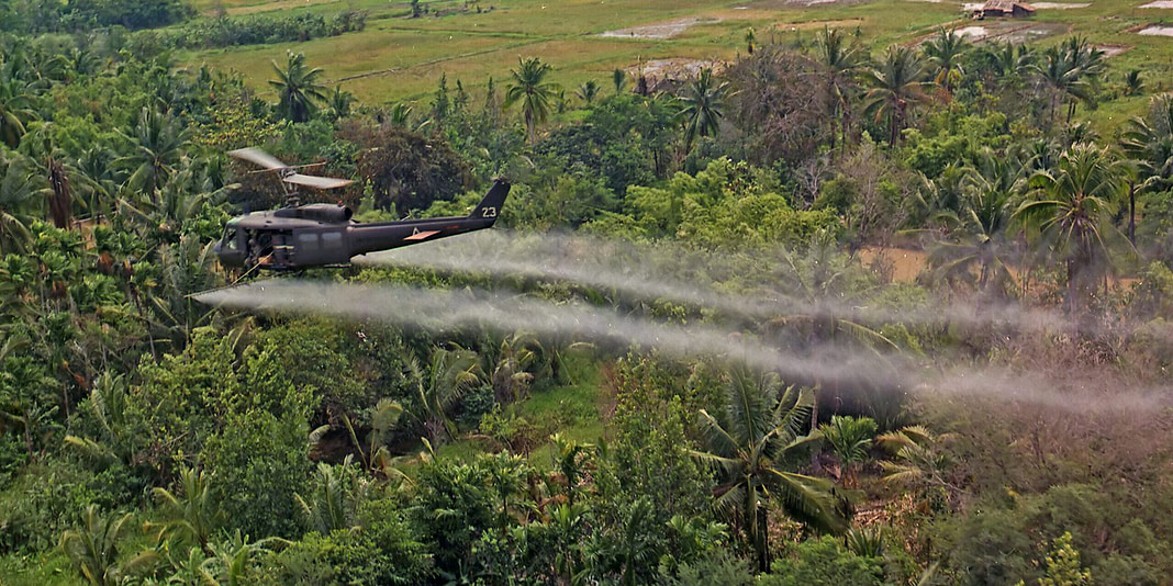 Defoliation_agent_spraying