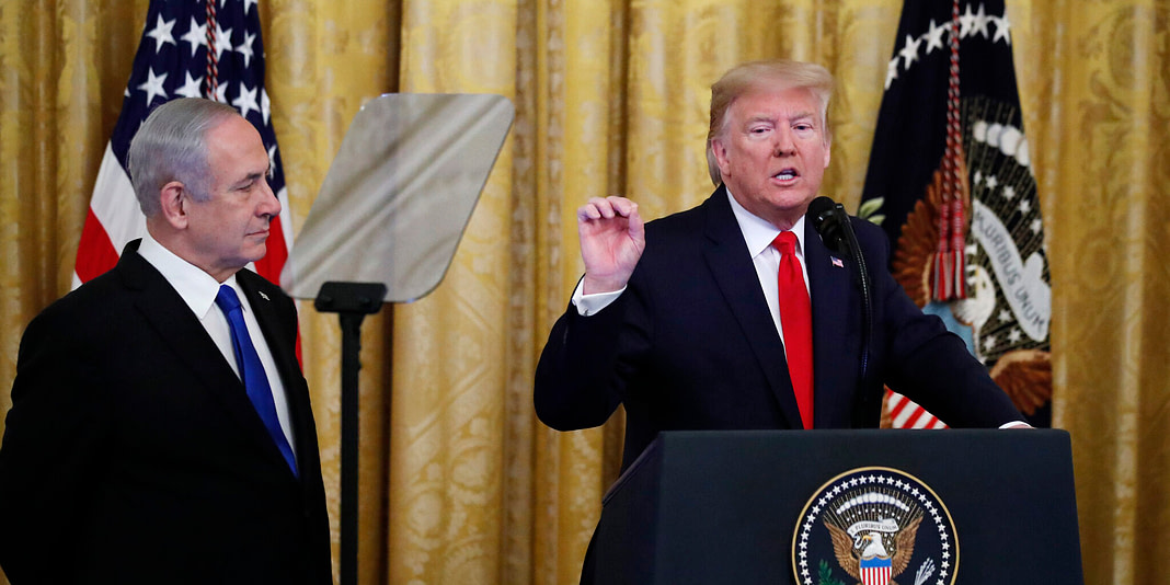 Donald Trump, Benjamin Netanyahu