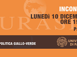 INCONTRO: LA GEOPOLITICA GIALLO-VERDE