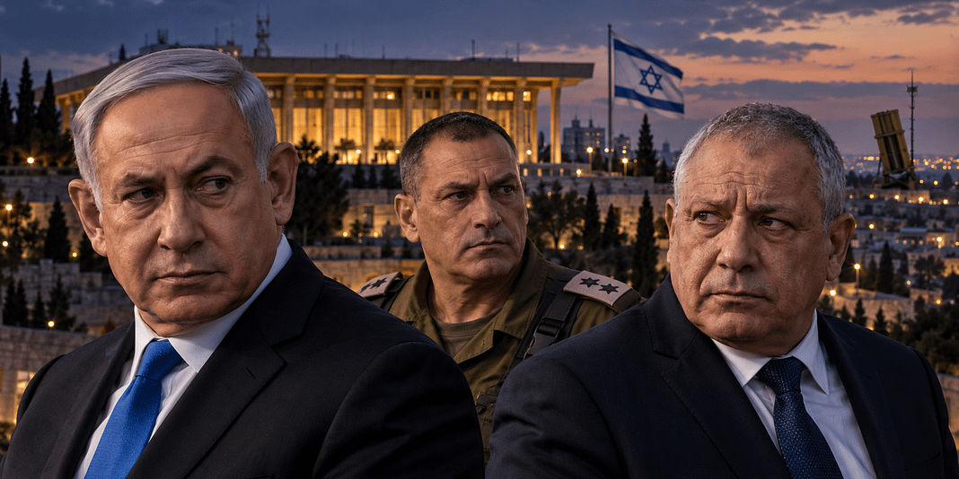 Tensione al Knesset al tramonto
