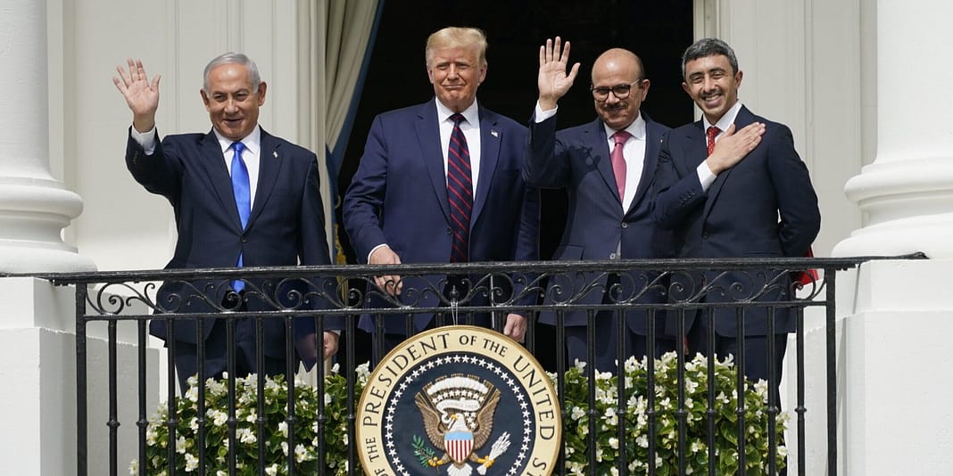 Abraham Accords Peace Deal Signing Ceremony